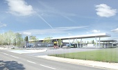 Construction d'un dpt de bus  Blois (41)