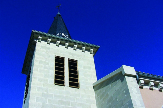 Reconstruction de l'glise Cazaril-Tamboures (31)