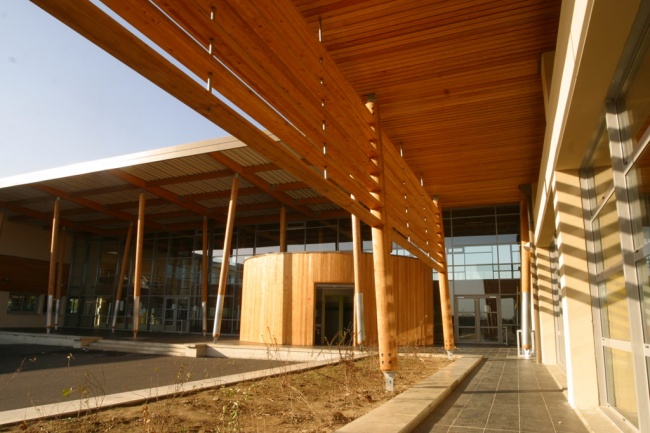 Construction d'un collge 700 HQE avec restauration et terrains de sport  Aussonne (31)
