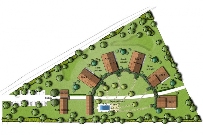 Construction des Gtes du Volvestre  Montesquieu-Volvestre (31)