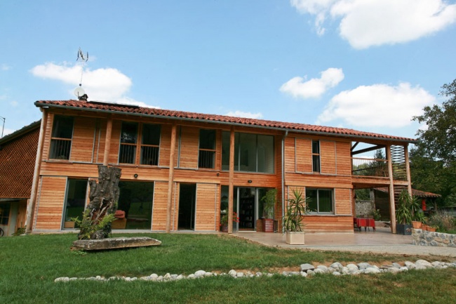Rhabilitation de la villa S  Aspet (31)
