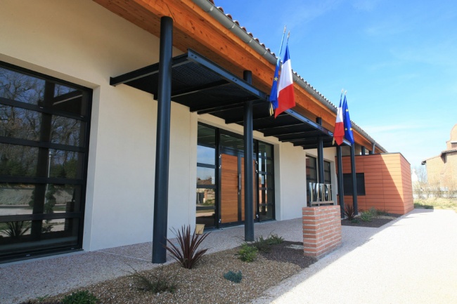 Construction de la Mairie de Pechbusque (31)