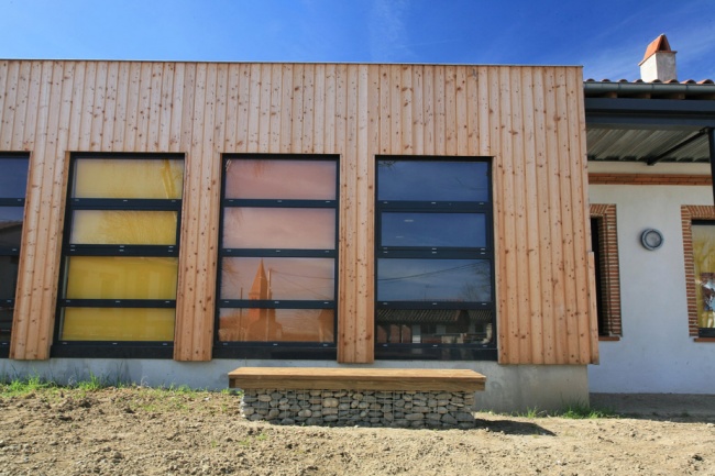 Construction d'une mdiathque  Pchabou (31)