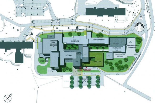Restructuration du btiment d'hospitalisation gnrale sur le site de Rozes  Saint-Lizier (09)