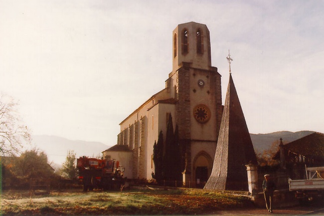 Rhabilitation de l'glise de Castelbiague (31)