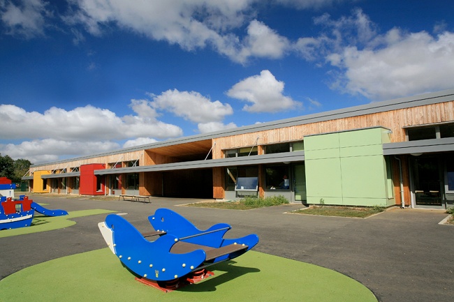 Construction d'une cole maternelle HQE  Brat (31)