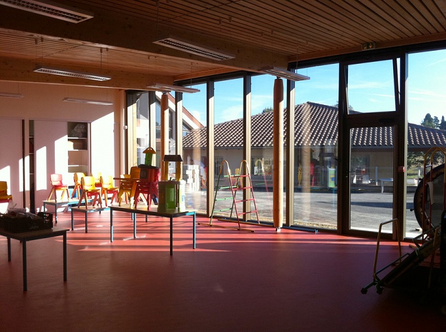 Construction d'une cole maternelle HQE  Issus (31)