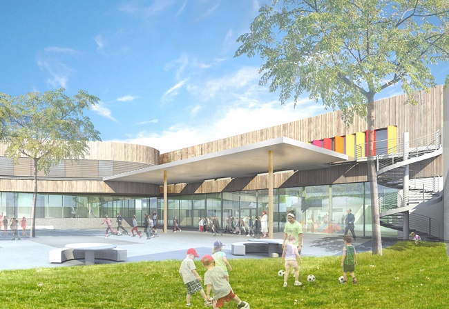 Restructuration de l'cole Hortense  Luchon (31)